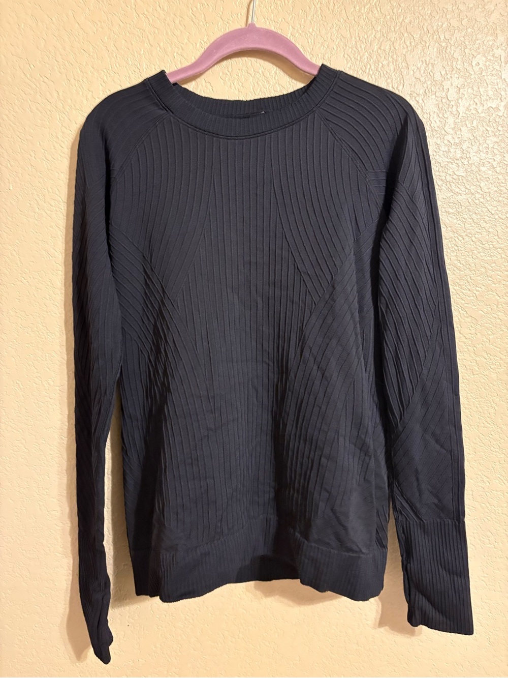 Lululemon Rest Less Black Long Sleeve Pullover